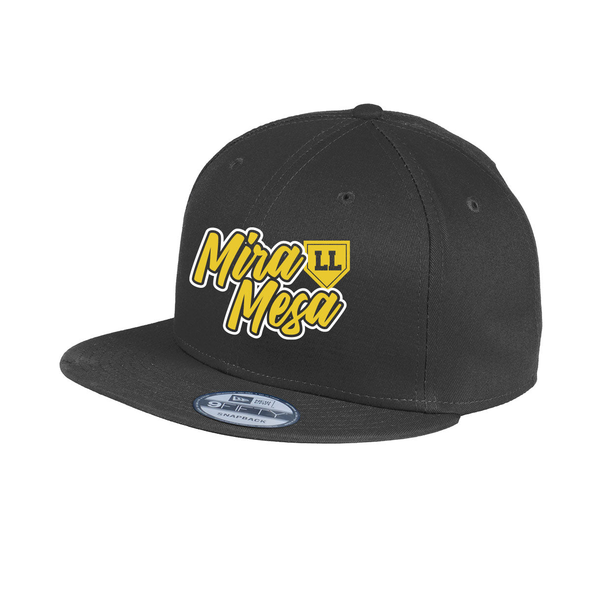 MIRA MESA LITTLE LEAGUE PLATE NEW ERA FLAT BILL SNAPBACK CAP