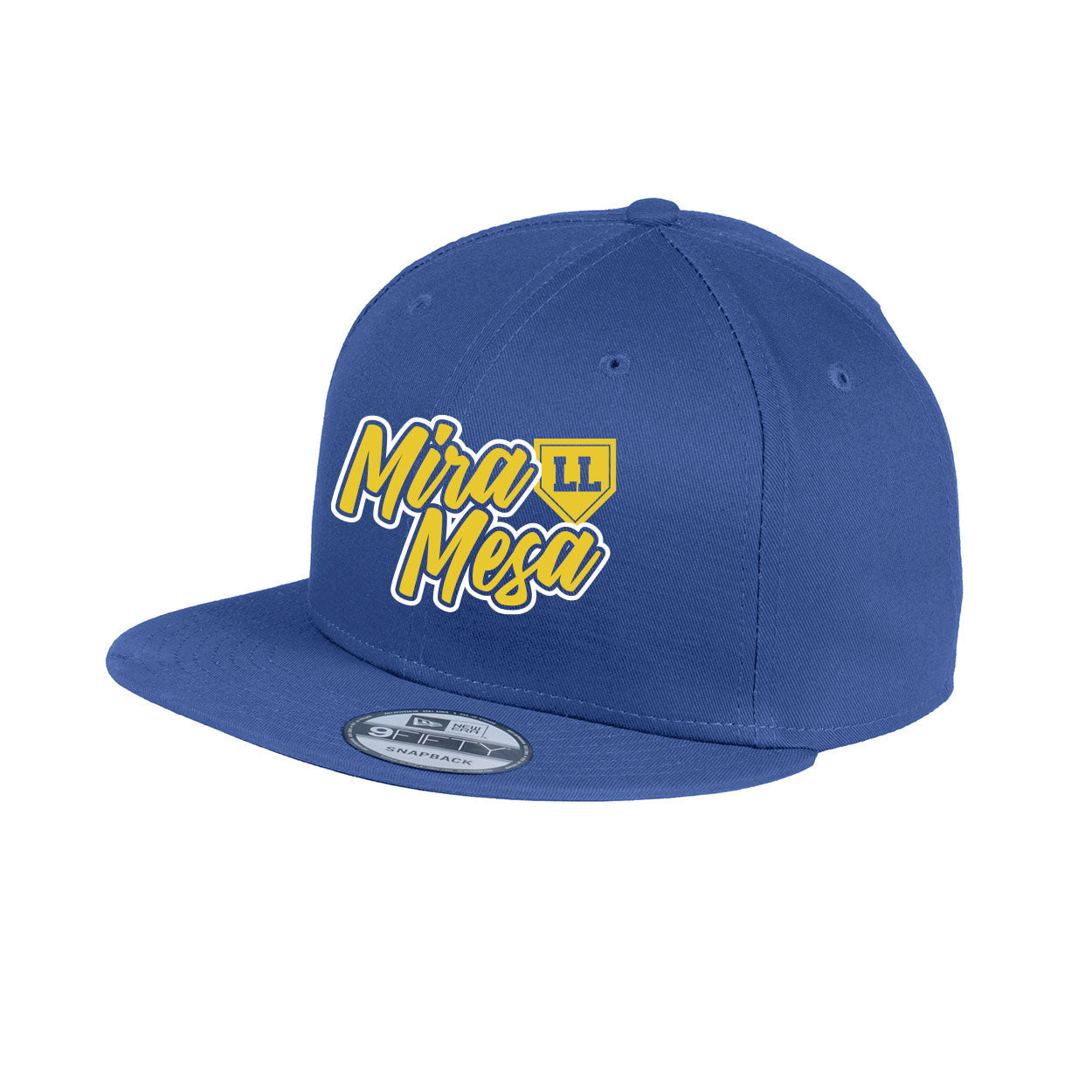 MIRA MESA LITTLE LEAGUE PLATE NEW ERA FLAT BILL SNAPBACK CAP