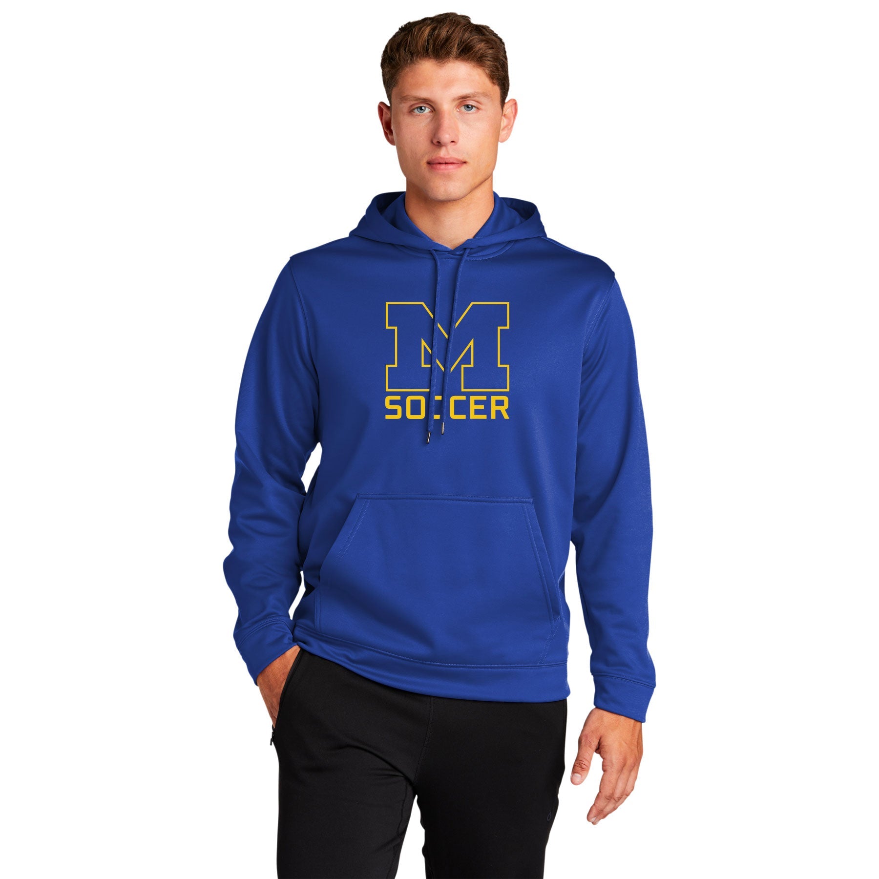 MIRA MESA SOCCER LOGO PERFORMANCE HOODED SWEATSHIRT