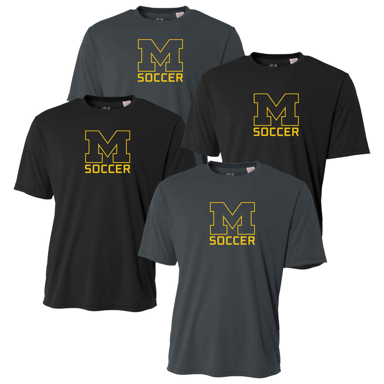 MIRA MESA SOCCER BOY'S PLAYER PACK LOGO PERFORMANCE SHORT SLEEVE TEE