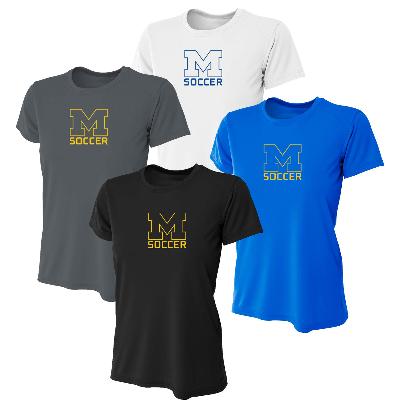 MIRA MESA SOCCER GIRLS'S PLAYER PACK LOGO PERFORMANCE SHORT SLEEVE TEE