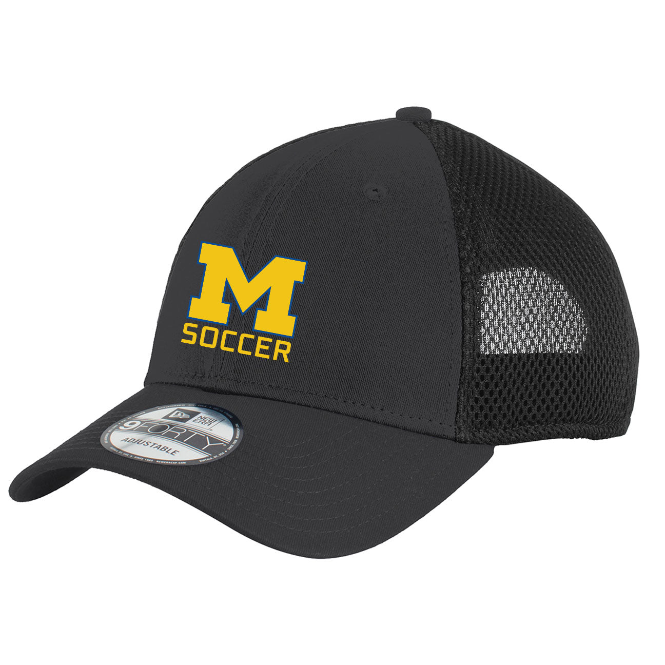 MIRA MESA SOCCER LOGO NEW ERA SNAPBACK CONTRAST FRONT MESH CAP