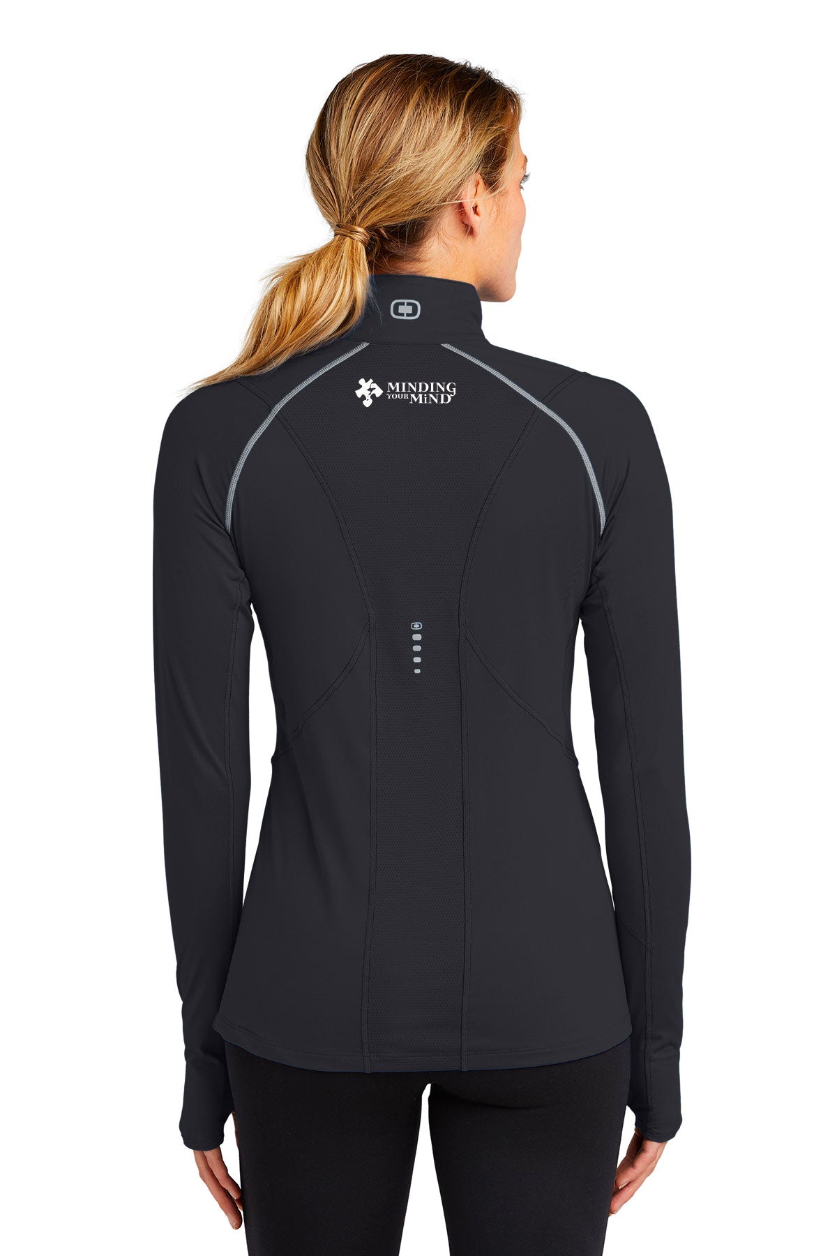 MIND YOUR MIND ENDURANCE LADIES NEXUS 1/4-ZIP PULLOVER - EMBROIDERED