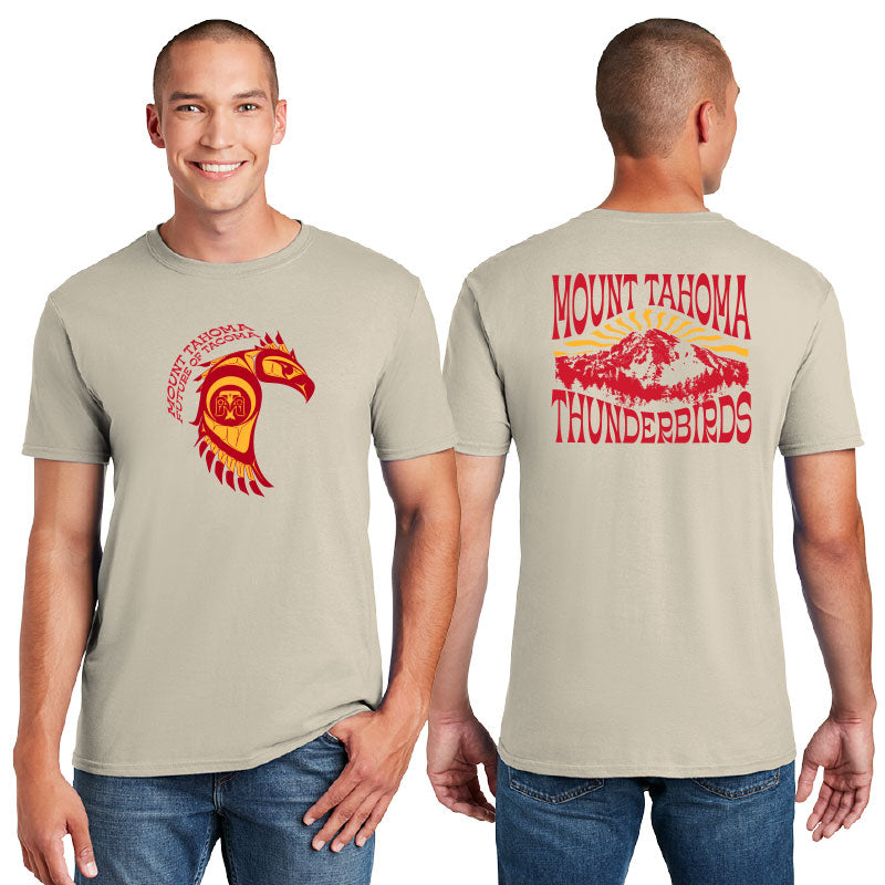 MT TAHOMA LOGO/MOUNTAIN SOFT TOUCH T-SHIRT