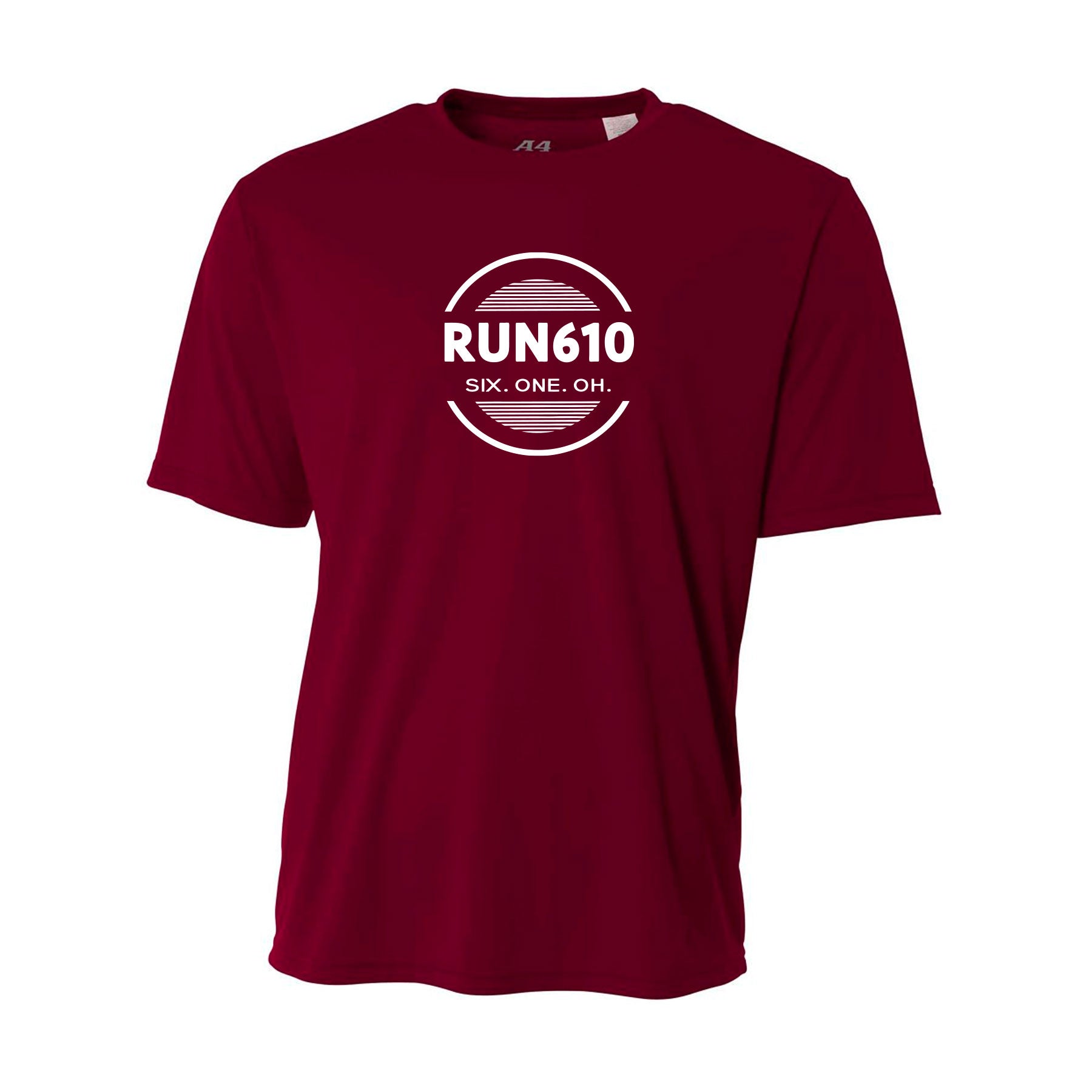 RUN 610 MEN'S PERFORMANCE SHORT SLEEVE TEE