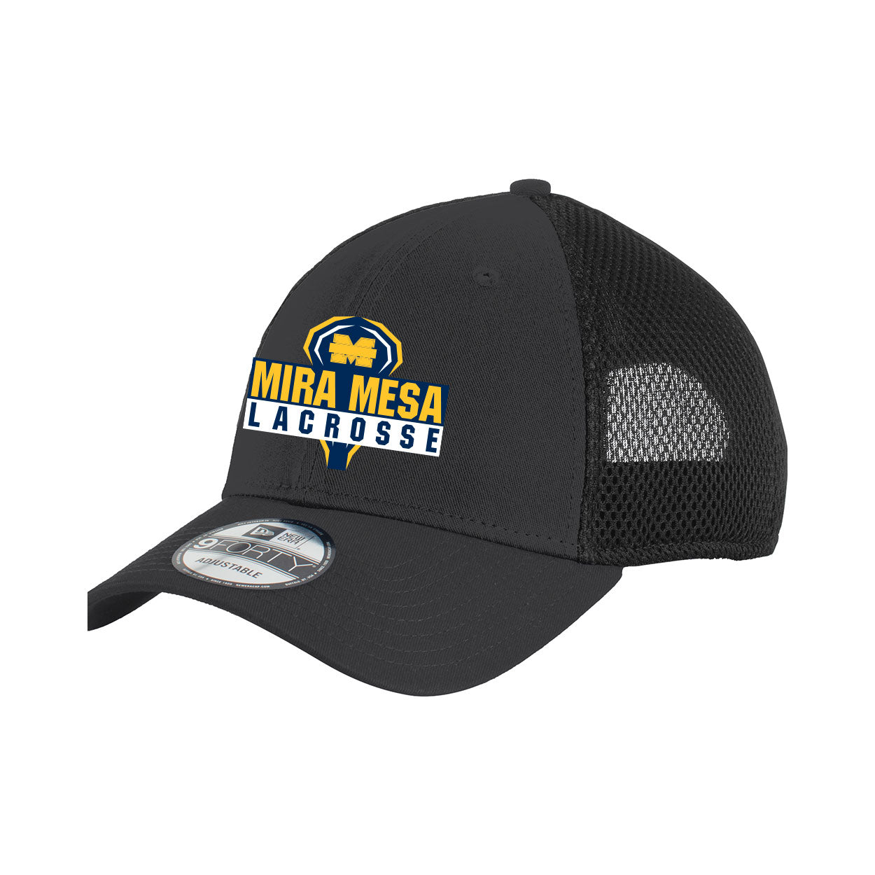MIRA MESA LACROSSE UNISEX NEW ERA SNAPBACK CONTRAST FRONT MESH CAP