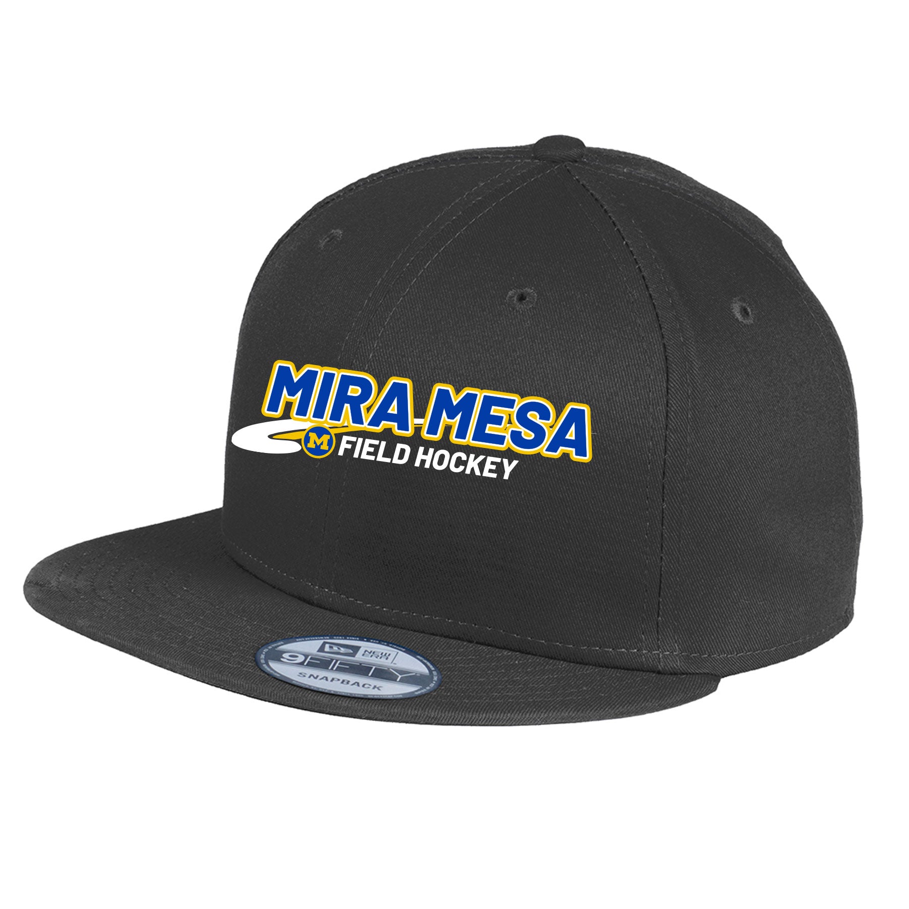 MIRA MESA FIELD HOCKEY LOGO NEW ERA FLAT BILL SNAPBACK CAP