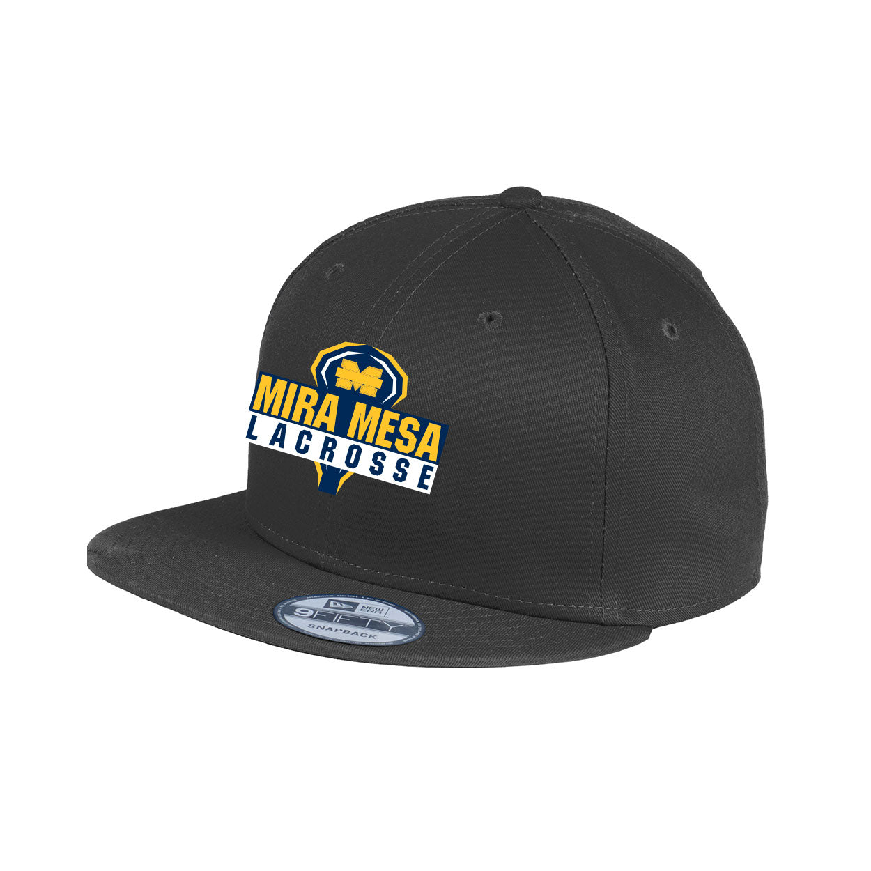 MIRA MESA LACROSSE UNISEX NEW ERA FLAT BILL SNAPBACK CAP