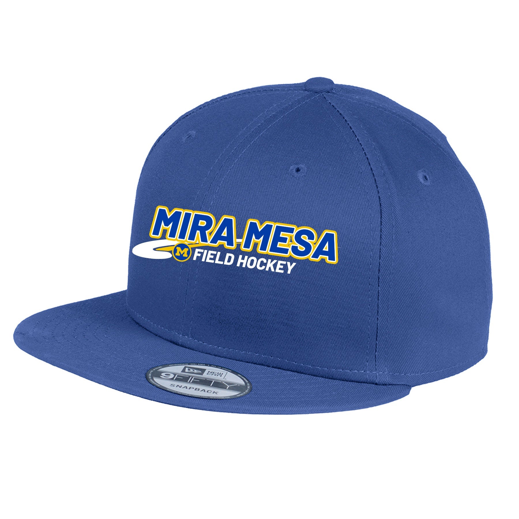 MIRA MESA FIELD HOCKEY LOGO NEW ERA FLAT BILL SNAPBACK CAP