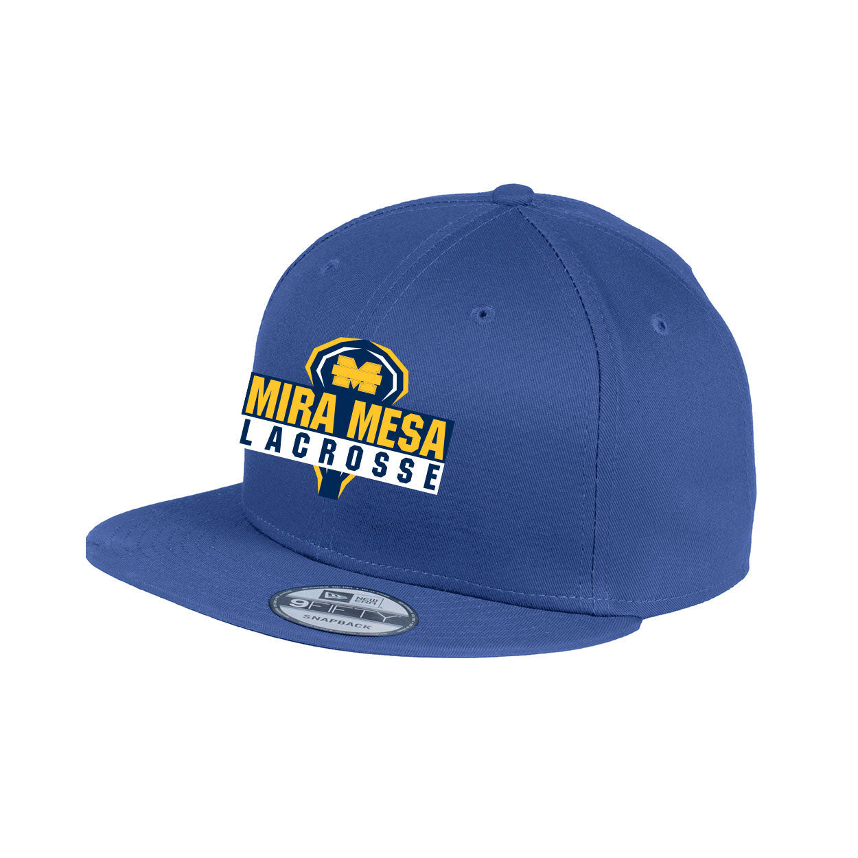 MIRA MESA LACROSSE UNISEX NEW ERA FLAT BILL SNAPBACK CAP