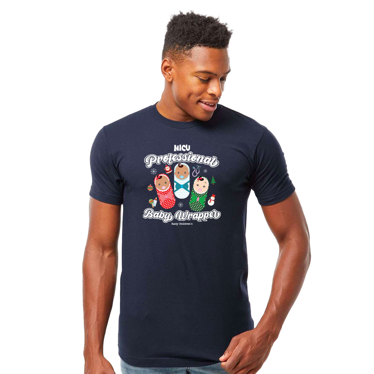 RADY CHILDREN'S NICU CHRISTMAS CLASSIC T-SHIRT