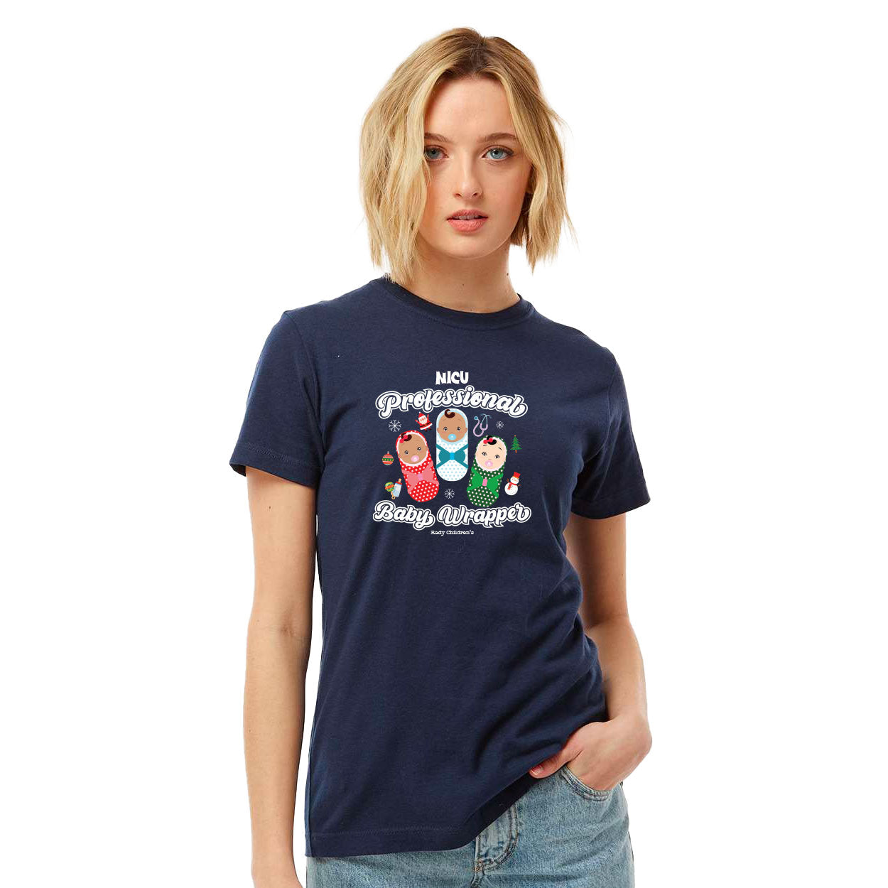 RADY CHILDREN'S NICU CHRISTMAS CLASSIC T-SHIRT