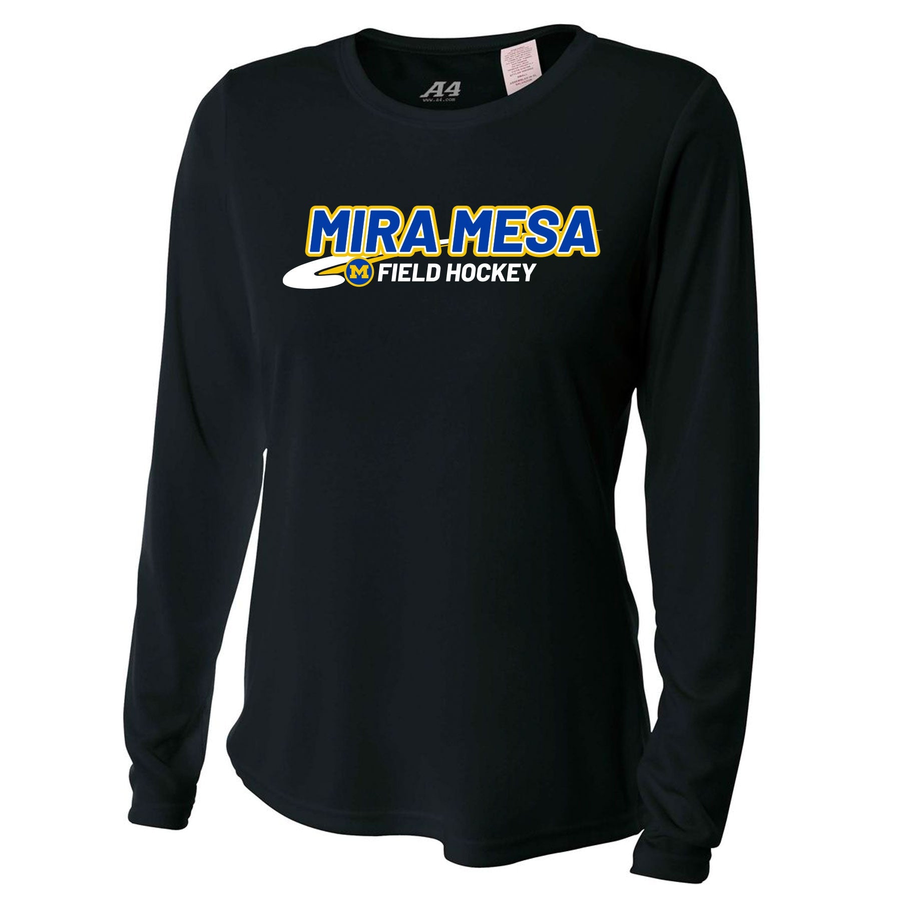 MIRA MESA FIELD HOCKEY LOGO PERFORMANCE LONG SLEEVE TEE