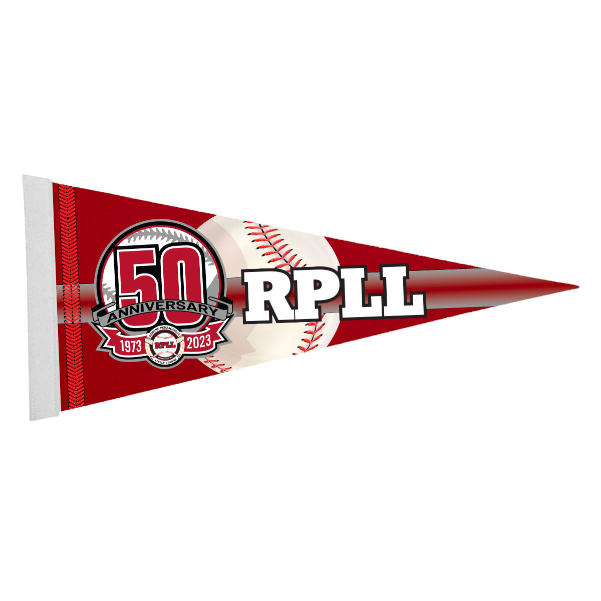 50 PATCH 18" FELT PENNANT