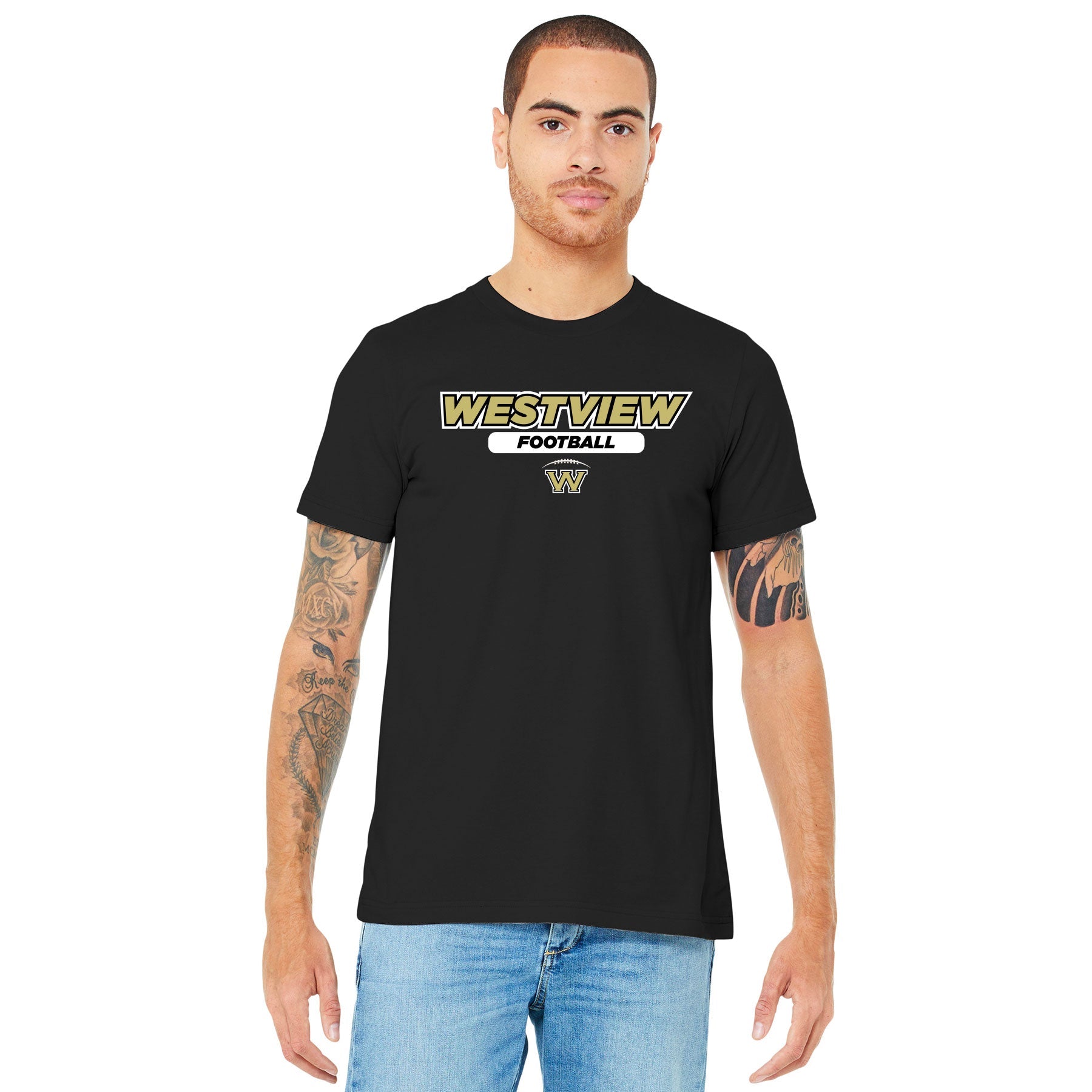 Westview Football Player Tee
