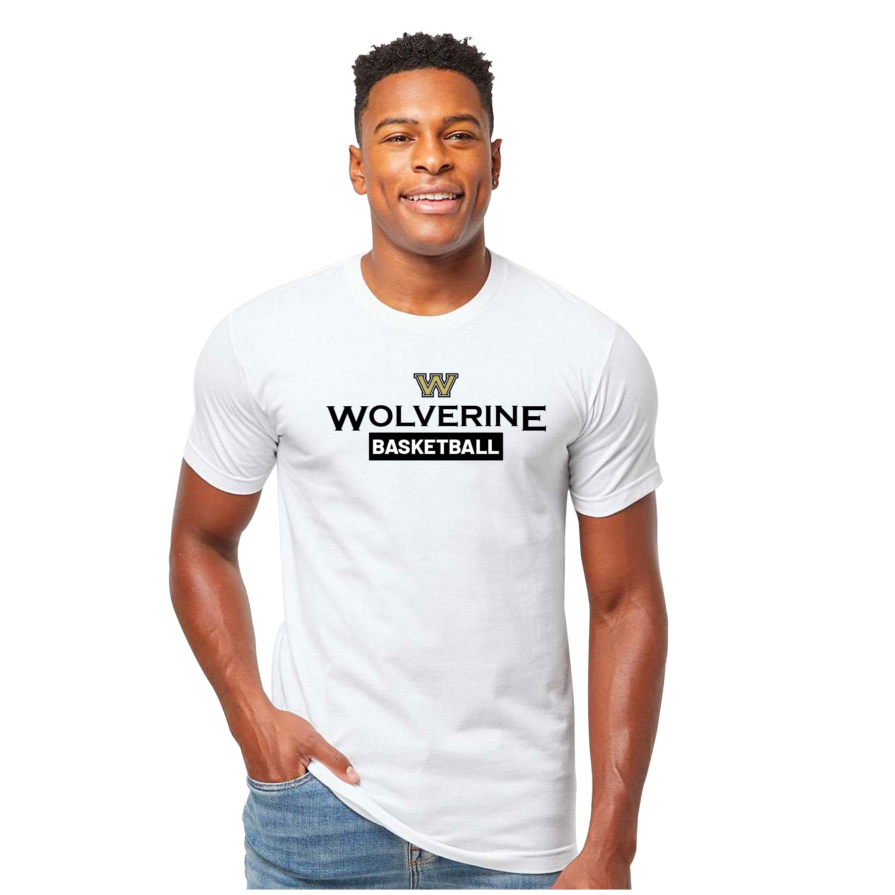 WOLVERINE BASKETBALL CLASSIC T-SHIRT