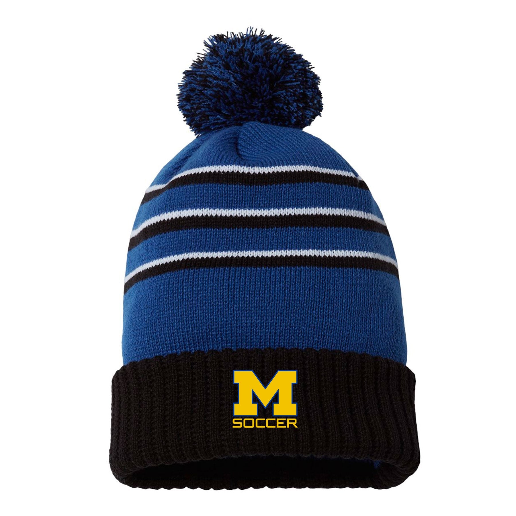 Mira Mesa Soccer Pom Beanie
