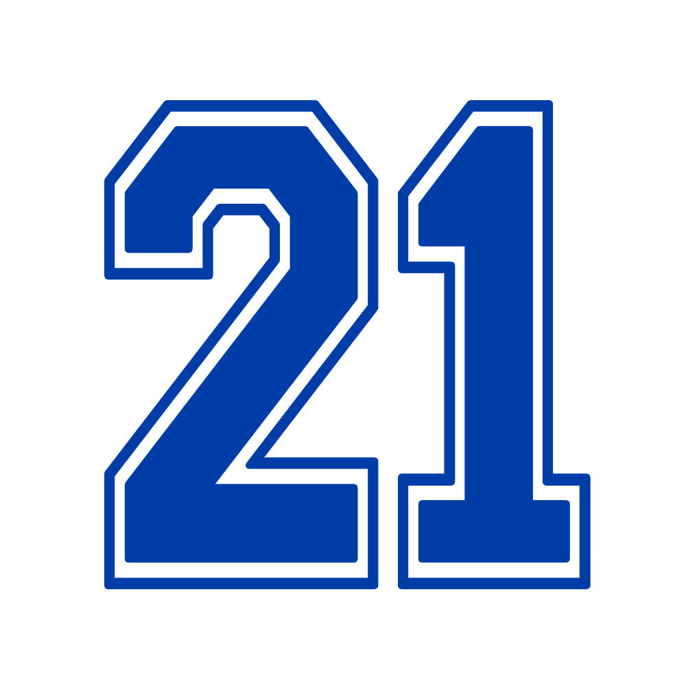 CUSTOM NUMBER MIRA MESA - BLUE