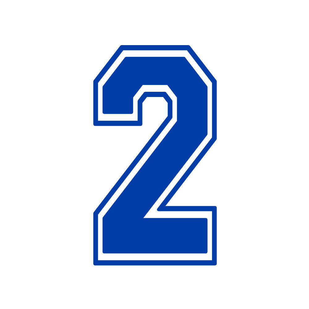 CUSTOM NUMBER MIRA MESA - BLUE