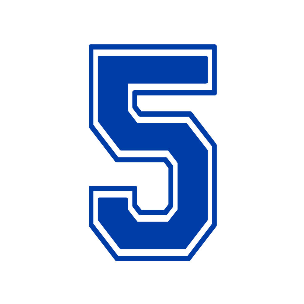 CUSTOM NUMBER MIRA MESA - BLUE