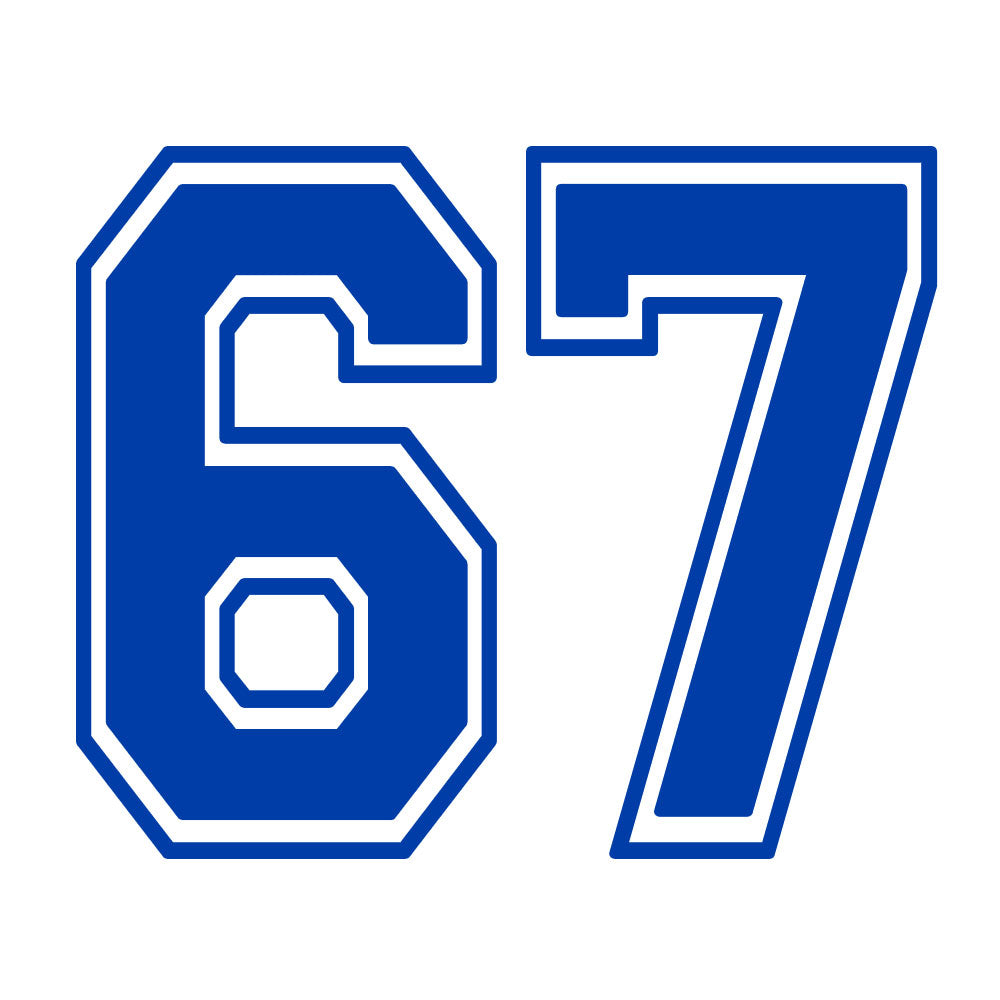 CUSTOM NUMBER MIRA MESA - YELLOW