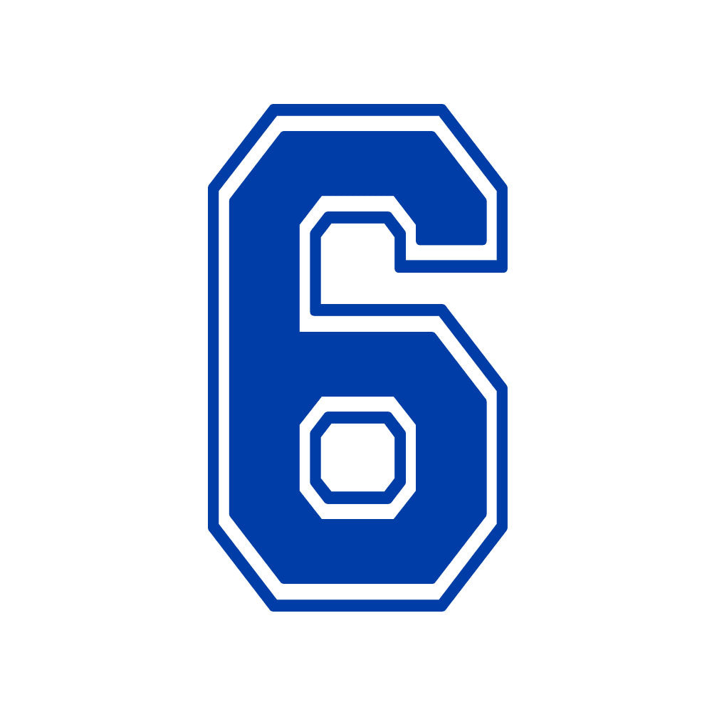 CUSTOM NUMBER MIRA MESA - BLUE