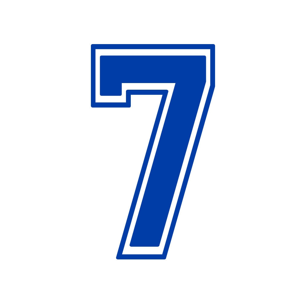 CUSTOM NUMBER MIRA MESA - YELLOW