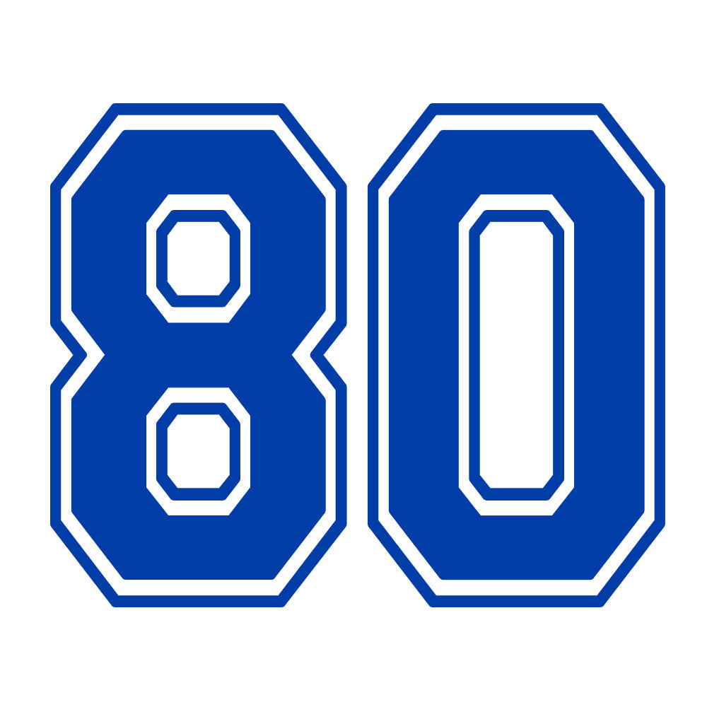 CUSTOM NUMBER MIRA MESA - BLUE