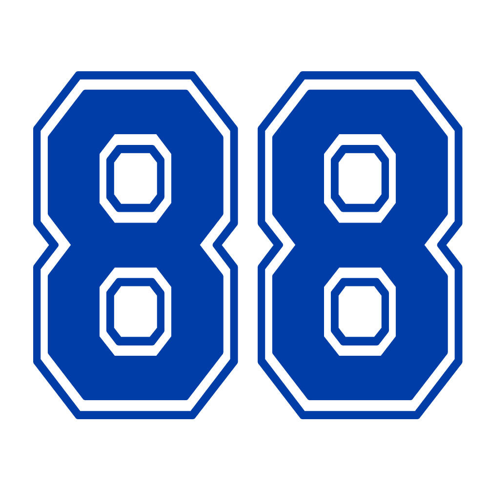 CUSTOM NUMBER MIRA MESA - BLUE