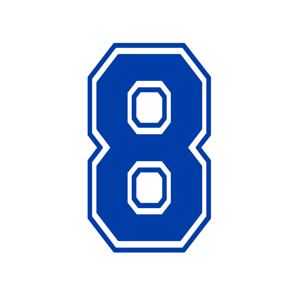 CUSTOM NUMBER MIRA MESA - BLUE