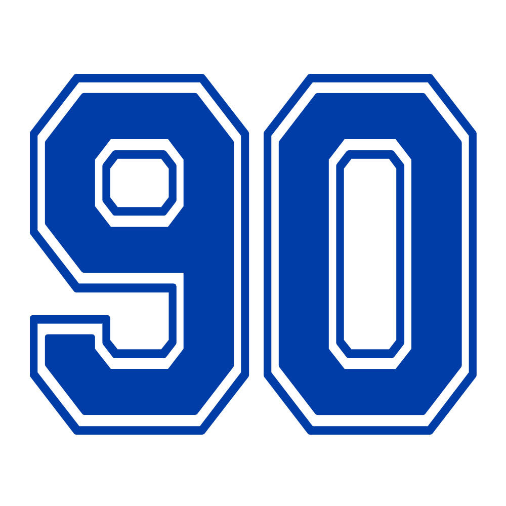 CUSTOM NUMBER MIRA MESA - BLUE