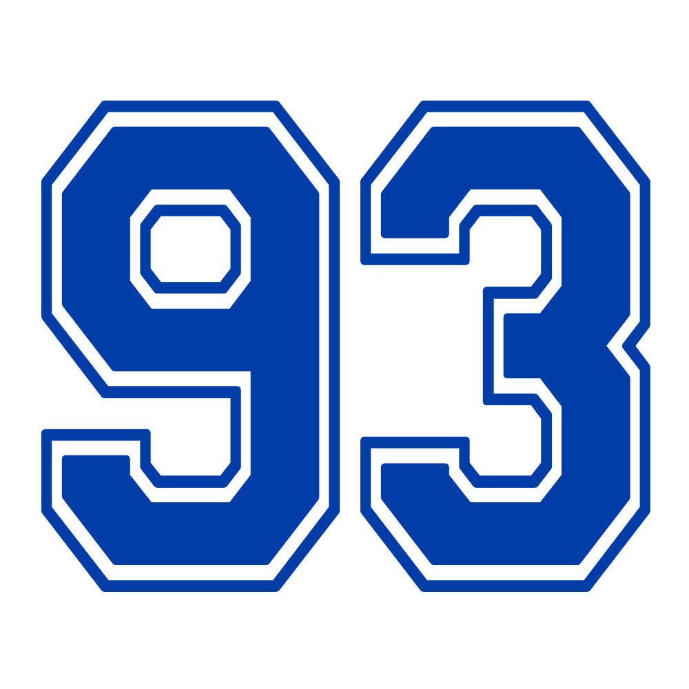 CUSTOM NUMBER MIRA MESA - YELLOW