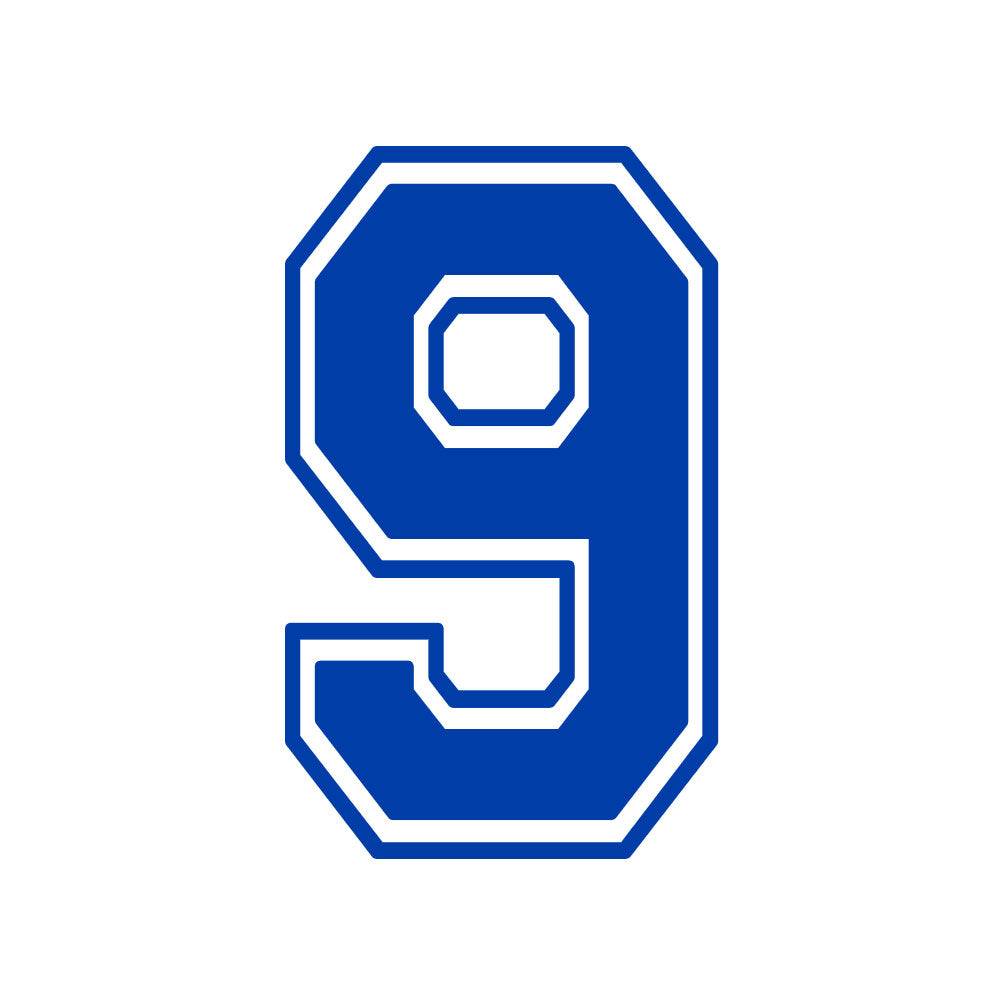 CUSTOM NUMBER MIRA MESA - BLUE