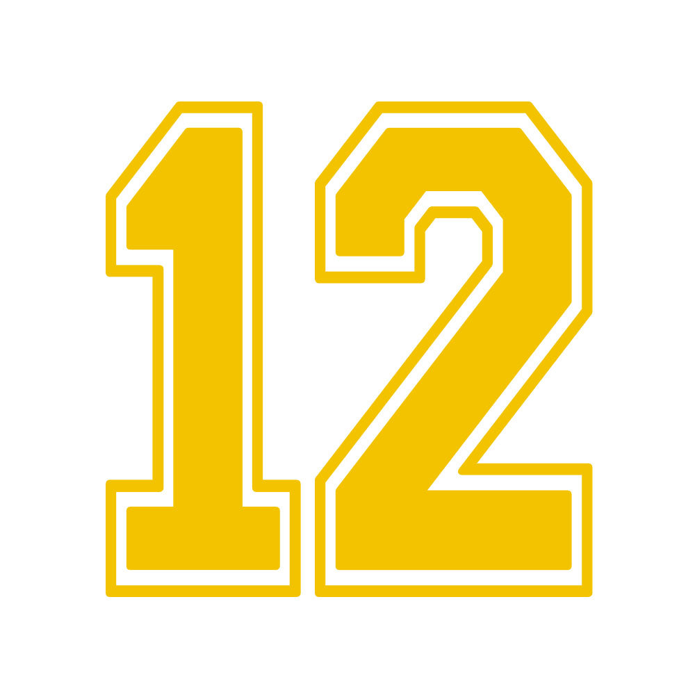 CUSTOM NUMBER MIRA MESA - YELLOW
