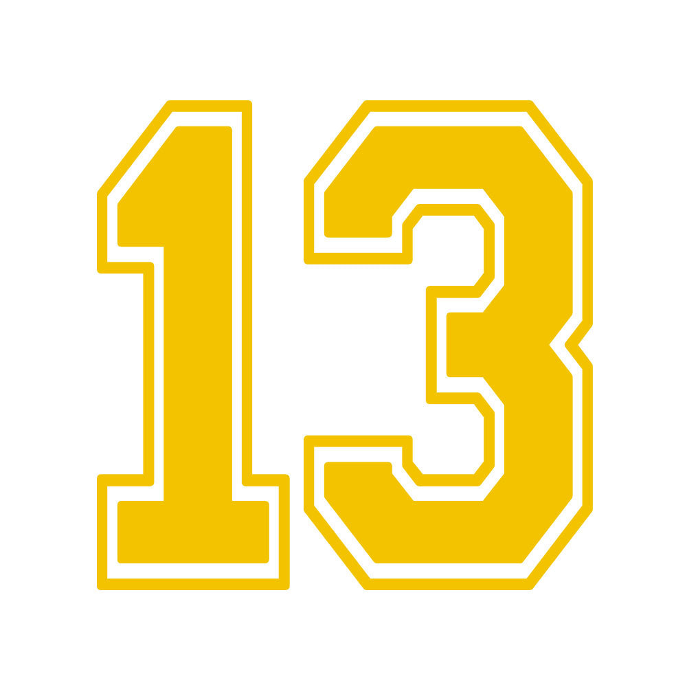 CUSTOM NUMBER MIRA MESA - YELLOW