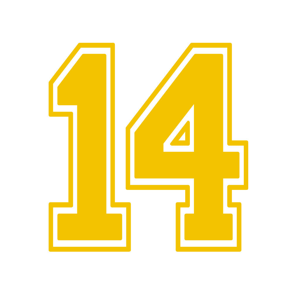 CUSTOM NUMBER MIRA MESA - YELLOW