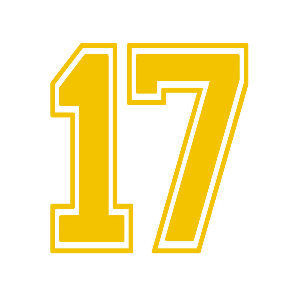 CUSTOM NUMBER MIRA MESA - YELLOW
