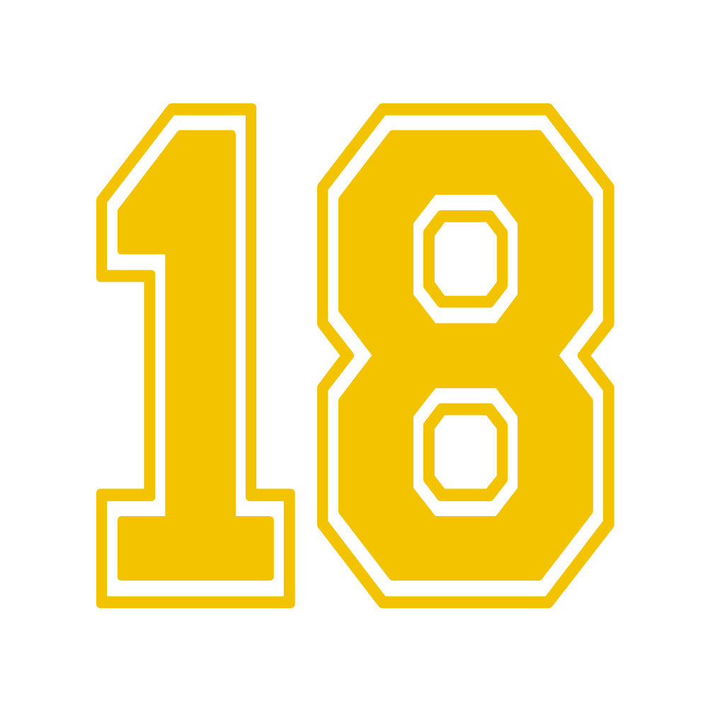 CUSTOM NUMBER MIRA MESA - YELLOW