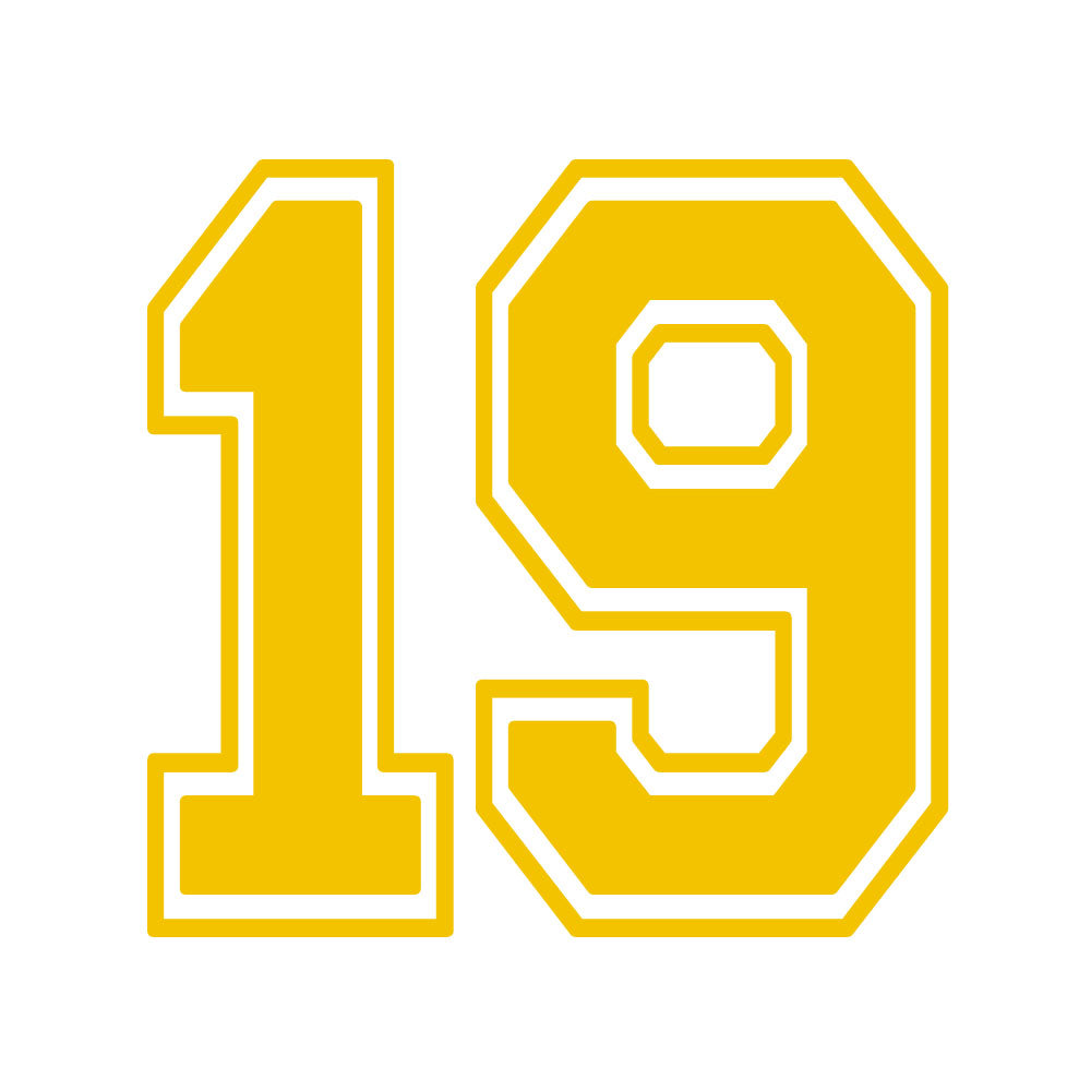 CUSTOM NUMBER MIRA MESA - YELLOW
