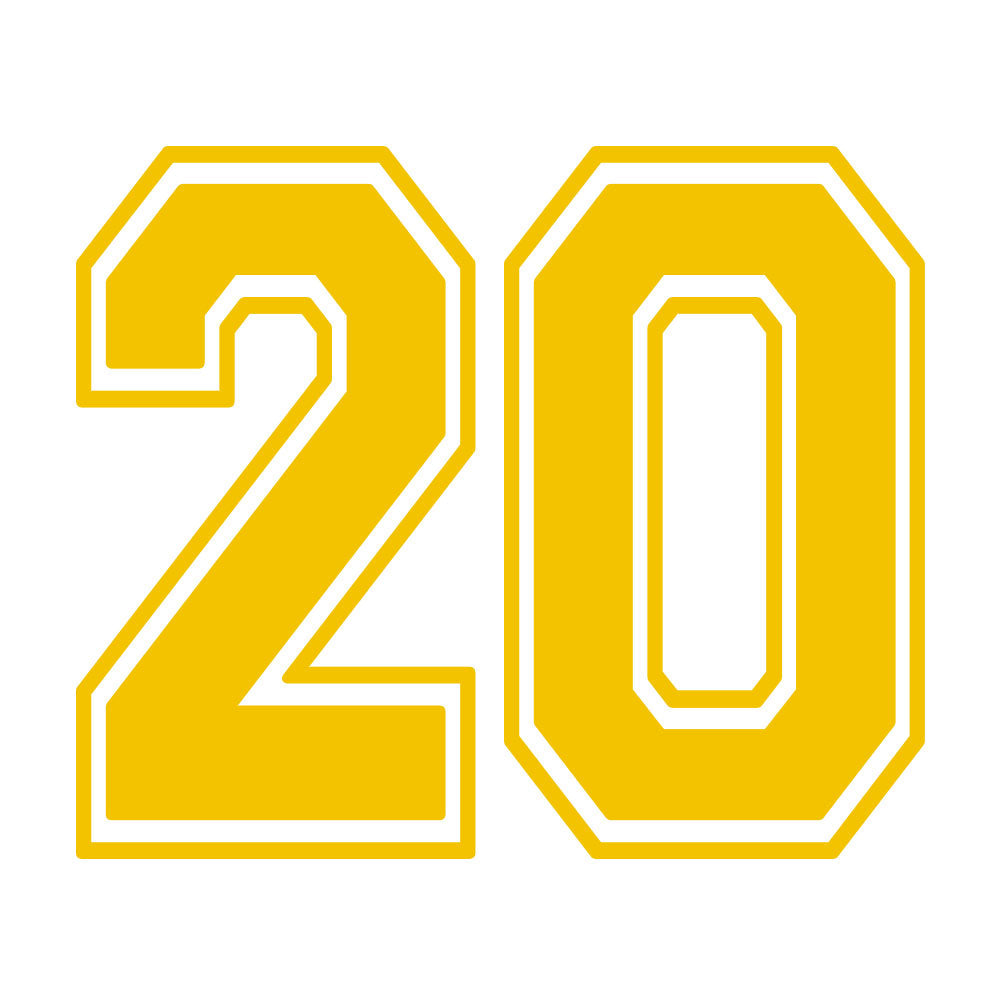 CUSTOM NUMBER MIRA MESA - YELLOW