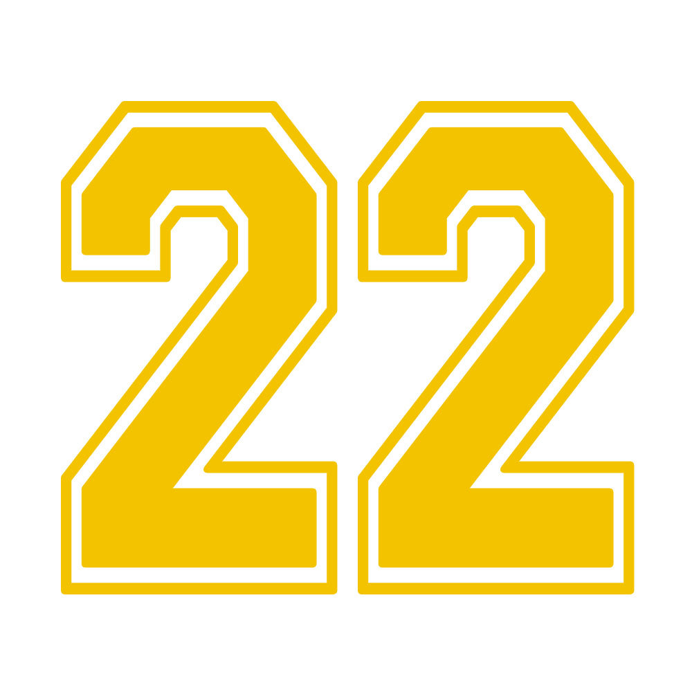 CUSTOM NUMBER MIRA MESA - YELLOW