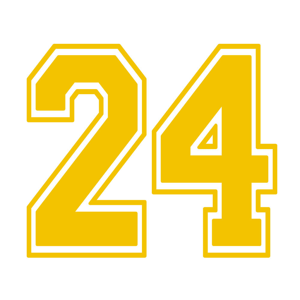 CUSTOM NUMBER MIRA MESA - YELLOW