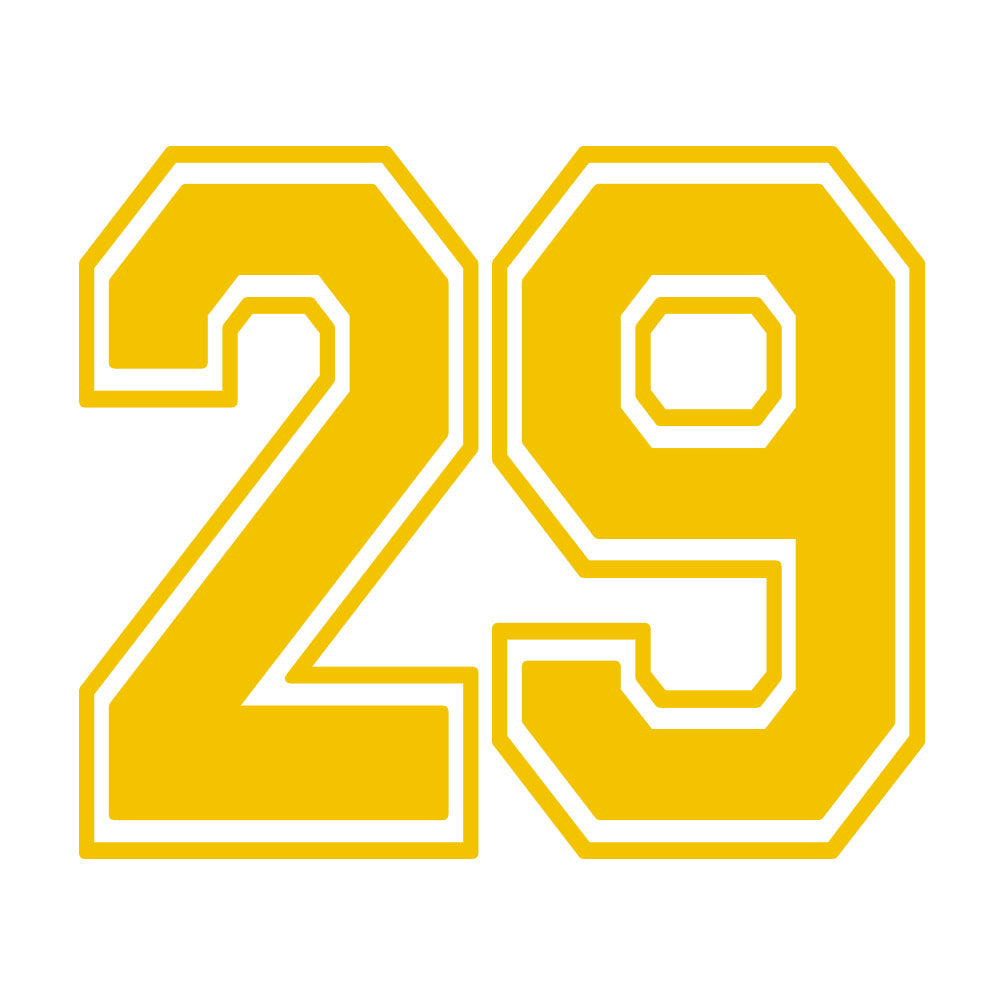 CUSTOM NUMBER MIRA MESA - YELLOW
