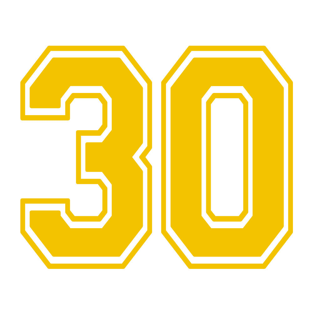 CUSTOM NUMBER MIRA MESA - YELLOW