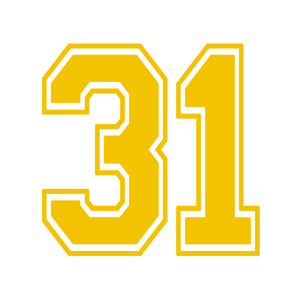CUSTOM NUMBER MIRA MESA - YELLOW