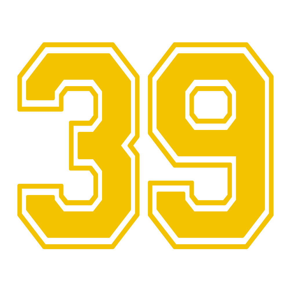 CUSTOM NUMBER MIRA MESA - YELLOW