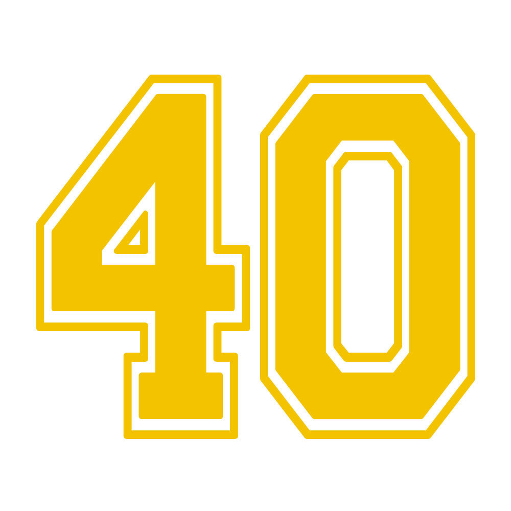 CUSTOM NUMBER MIRA MESA - YELLOW