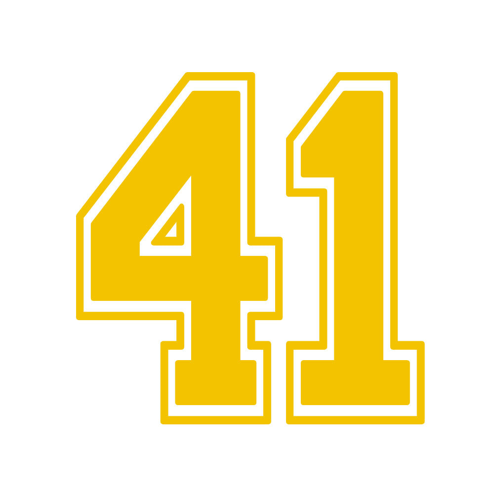 CUSTOM NUMBER MIRA MESA - YELLOW