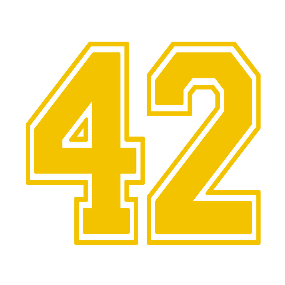 CUSTOM NUMBER MIRA MESA - YELLOW