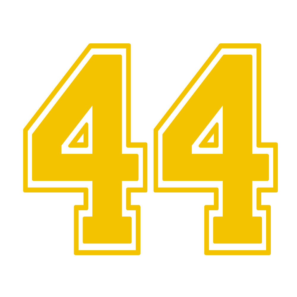 CUSTOM NUMBER MIRA MESA - YELLOW